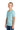 Left View of BreezyBlue Jerzees Classics Youth Cotton T-Shirt 363Y plain