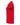 Left View of Bright Red Women's Ringspun Pique Polo - 7600