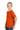Left View of BurntOrng Jerzees Classics Youth Cotton T-Shirt 363Y plain