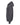 Left View of Dark Heather Unisex Zipper Fleece Hoodie - 3331