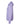 Left View of Dark Lavender Sponge Fleece Hoodie - 3719