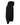 Left View of DTG Black Sponge Fleece Hoodie - 3719