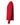 Left View of Fine Red Fine Jersey Long Sleeve T-Shirt - 4501