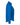 Left View of French Blue Melange Women's CrownLux Performance® Spencer Poplin Dress Shirt - DG505W