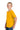 Left View of Gold Jerzees Classics Youth Cotton T-Shirt 363Y plain
