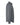 Left View of Graphite Melange Men's CrownLux Performance® Spencer Poplin Dress Shirt - DG505