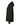 Left View of Heather Black Malibu Welt Pocket Hoodie - 9300