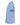 Left View of Heather Blue Deluxe Blend T-Shirt - 3541