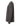 Left View of Heather Charcoal Fine Jersey Long Sleeve T-Shirt - 4501