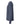 Left View of Heather Navy Fine Jersey Long Sleeve T-Shirt - 4501