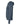 Left View of Heather Navy Sponge Fleece Hoodie - 3719
