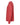 Left View of Heather Red Poly-Blend Long Sleeve T-Shirt - 3520