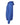 Left View of Heather True Royal Sponge Fleece Hoodie - 3719
