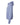Left View of Lavender Blue Sponge Fleece Hoodie - 3719