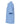 Left View of Light Blue Heather Soft Touch Polo - 7006