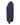 Left View of Navy Sponge Fleece Raglan Crewneck Sweatshirt - 3901