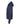 Left View of Navy Youth Sponge Fleece Full-Zip Hoodie - 3739Y