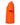 Left View of Orange Softstyle® Midweight T-Shirt - 65000