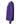 Left View of Purple Performance Long Sleeve T-Shirt - 5104