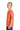 Left View of RetHtCoral Jerzees Classics Youth Cotton T-Shirt 363Y plain