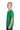 Left View of RetHtGreen Jerzees Classics Youth Cotton T-Shirt 363Y plain