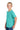 Left View of ScubaBlue Jerzees Classics Youth Cotton T-Shirt 363Y plain