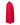 Left View of Sport Red Men's Zone Performance Long Sleeve Polo - TT51L