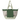 Light Green - Dark Green - Gray Neri Recycled Mesh Foldable Tote Bag - 45L plain
