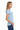 LightBlue Gildan Women's Heavy Cotton 100% Cotton T-Shirt. 5000L plain
