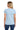 LightBlue Gildan Women's Heavy Cotton 100% Cotton T-Shirt. 5000L plain