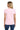 LightPink Gildan Women's Heavy Cotton 100% Cotton T-Shirt. 5000L plain