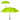 Lime Green Cheshire Vented Auto-Open Golf Umbrella plain