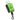 Lime Green Cozy Clip 1 oz Moisture Bead Hand Sanitizer