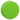 Lime Green Hockey Puck Stress Reliever plain