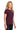 Maroon Gildan Women's Heavy Cotton 100% Cotton T-Shirt. 5000L plain