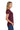 Maroon Gildan Women's Heavy Cotton 100% Cotton T-Shirt. 5000L plain