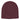 MAROON Knit Beanie Cap plain grouped