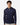 Midnight Navy/ White Men's Team Vanish Hooded Long Sleeve T-Shirt - 6014164