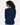 Midnight Navy Women's Cotton Relaxed Long Sleeve T-Shirt - 3911
