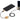 Natural FSC® 100% Bamboo 5-in-1 100W Laptop Charging Cable plain