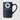 Navy Blue Café Chalet - 12 oz. Ceramic Mug