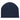 NAVY BLUE Double Layer Fleece Beanie plain grouped