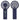 Navy Blue Easy Breeze Rechargeable Hand Fan