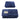 Navy blue Legacy 280GSM RPET Sherpa Fleece Blanket