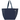 Navy Blue Toronto Recycled Cotton Chevron Tote Bag – 8 oz plain