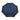Navy Elements 43" Recycled rPET Manual Folding Umbrella