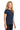 Navy Gildan Women's Heavy Cotton 100% Cotton T-Shirt. 5000L plain