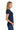Navy Gildan Women's Heavy Cotton 100% Cotton T-Shirt. 5000L plain