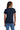Navy Gildan Women's Ultra Cotton 100% US Cotton T-Shirt. 2000L plain