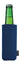 Navy Koozie® Collapsible Slim Can Cooler plain